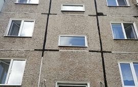 Замена окон в доме по адресу ул. Кронита, 6