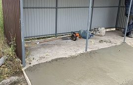 Благоустройство контейнерной площадки дома по адресу ул. Косякова, 11