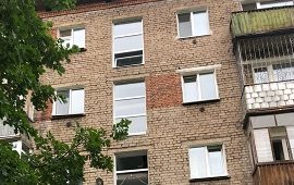 Замена окон в доме по адресу ул. Косякова, 11